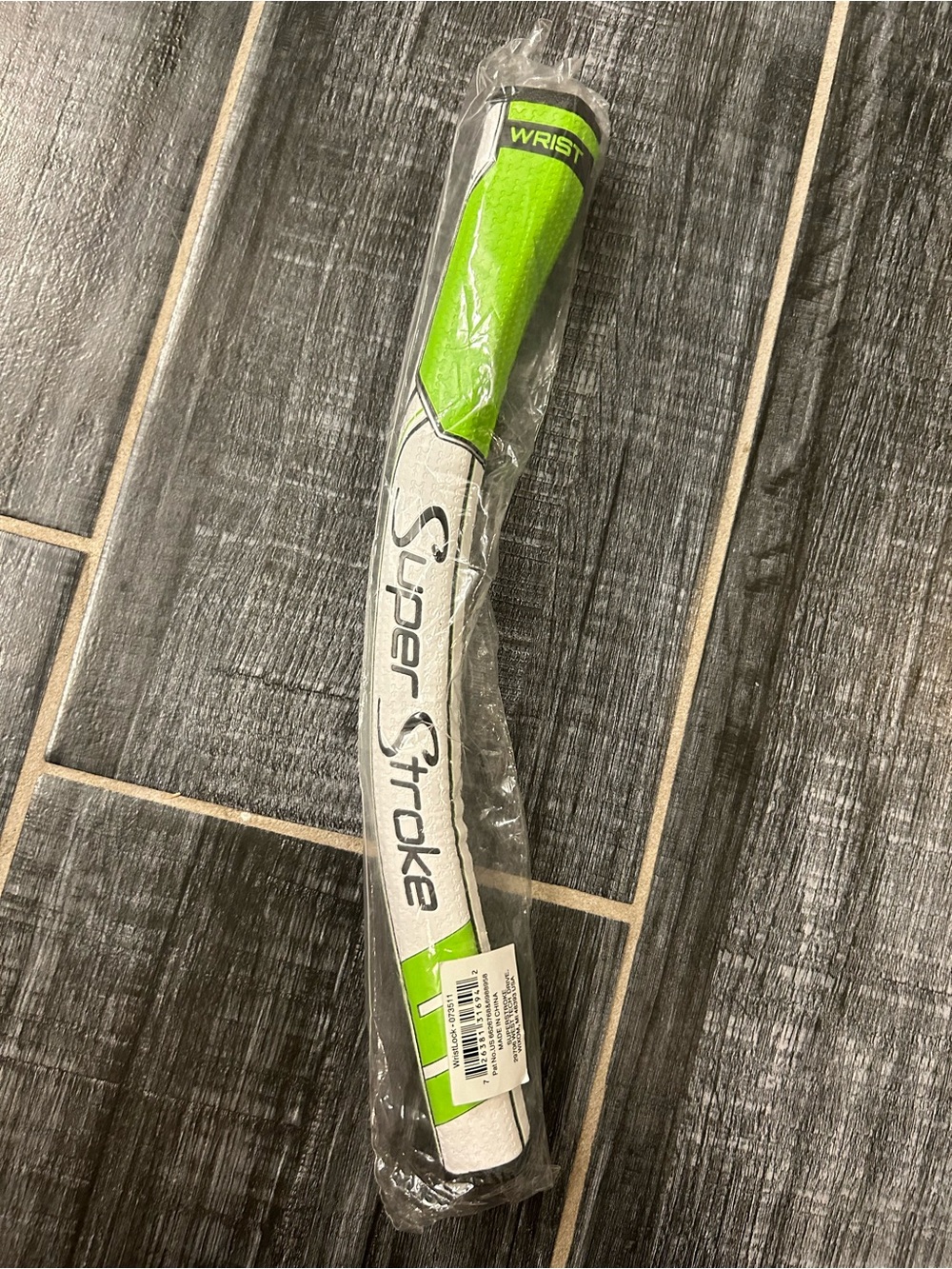 SuperStroke Traxion WristLock Putter Grip – Green/White